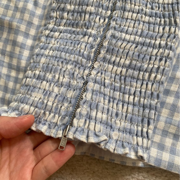 REFORMATION JANUARY LINEN TOP - Picture 6 of 10